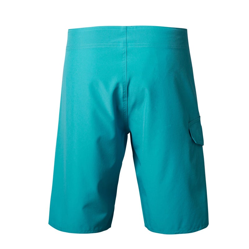 2020 Summer Four-Sided Stretch Fitness Bodybuilding Competition Shorts Solid Color Plus Size Professional Surfing Beach Pants - Image 5