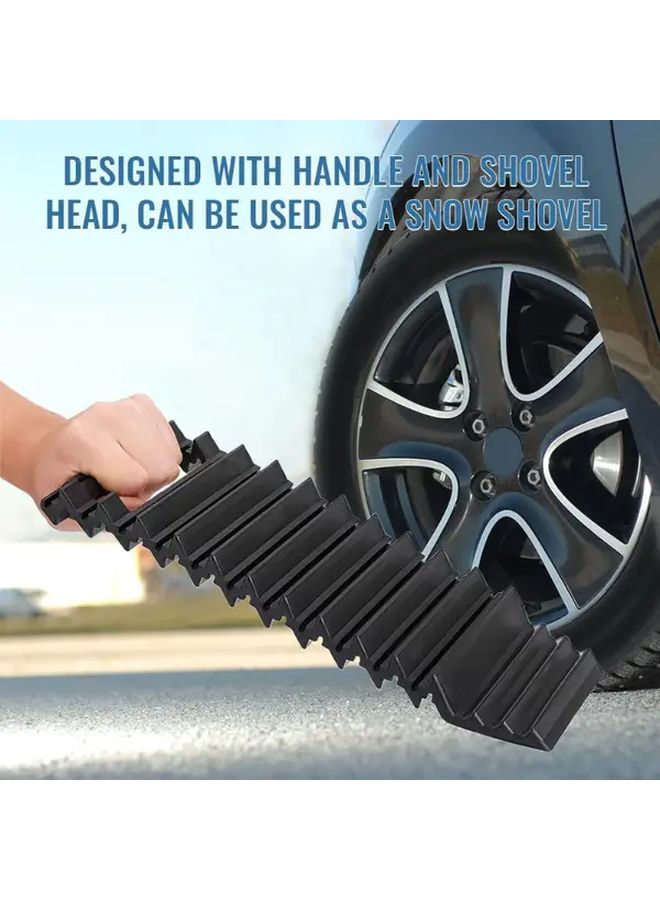 لوح تعافي السيارة المضاد للانزلاق من إنك مقاس 14 × 6 بوصة للثلج والطين والرمل - Image 2