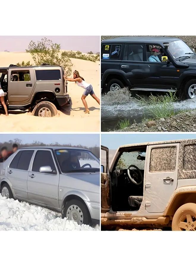 لوح تعافي السيارة المضاد للانزلاق من إنك مقاس 14 × 6 بوصة للثلج والطين والرمل - Image 3