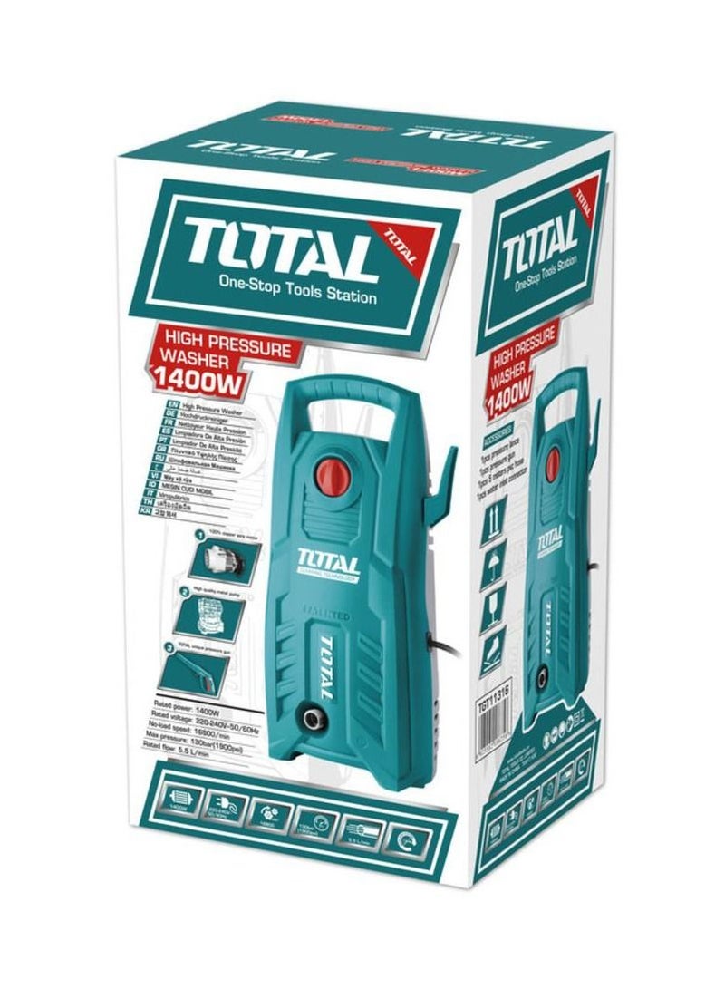 TOTAL Washing machine 130 bar, 1400 watts, TGT11316 - Image 2