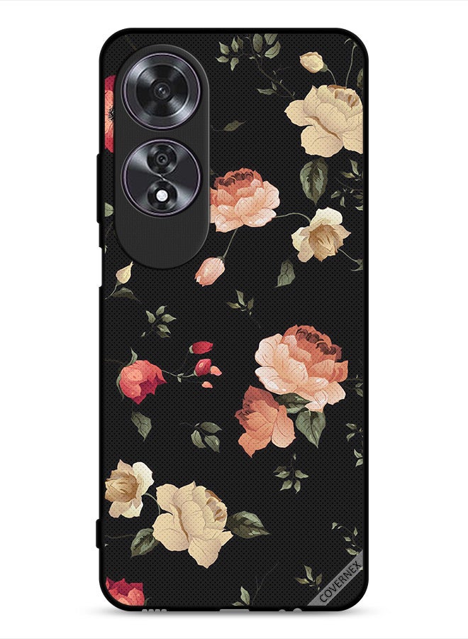 Covernex Oppo A60 Protective Case Cover Flower Art Wallpaper - Image 1