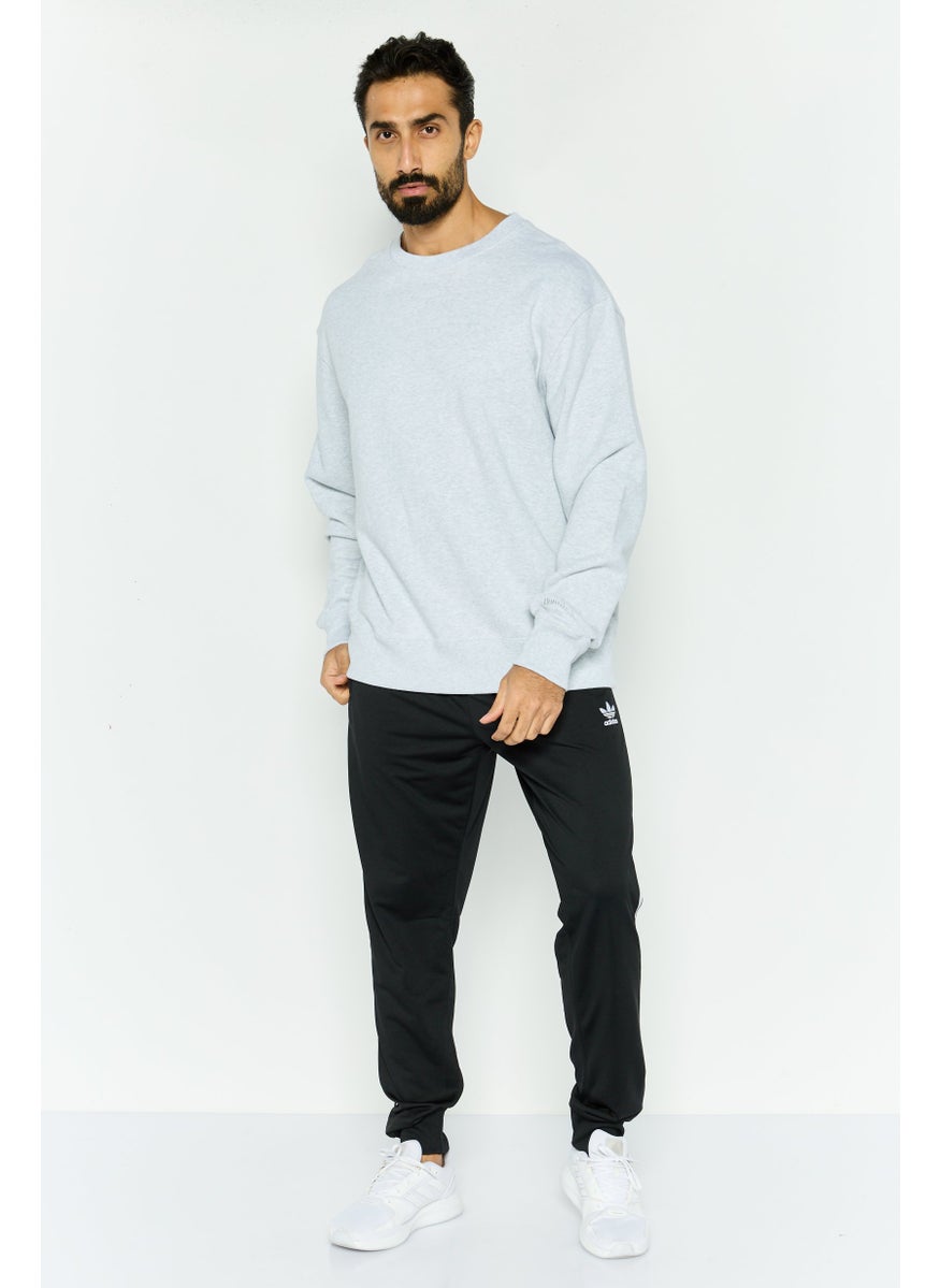 Adidas Adidas Originals x Humanrace Men Sportswear Fit Long Sleeves Running Sweatshirt, Light Grey  - Image 3