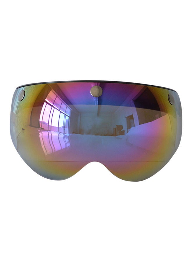 نيبمينينت عدسة خوذة بحاجب ريح للدراجة النارية مضادة للخدش - Image 1