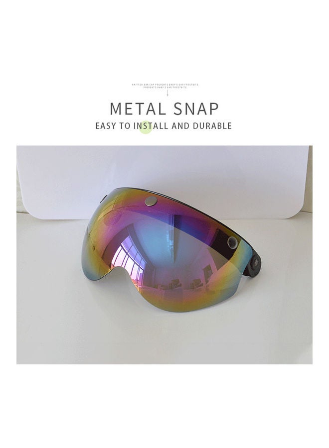 نيبمينينت عدسة خوذة بحاجب ريح للدراجة النارية مضادة للخدش - Image 4