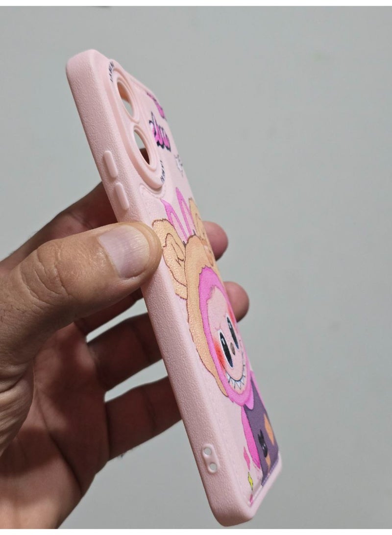 Cartoon Back Cover With the Word LABUBU Compatible With The Phone Oppo A18 / Oppo A38 - Image 2