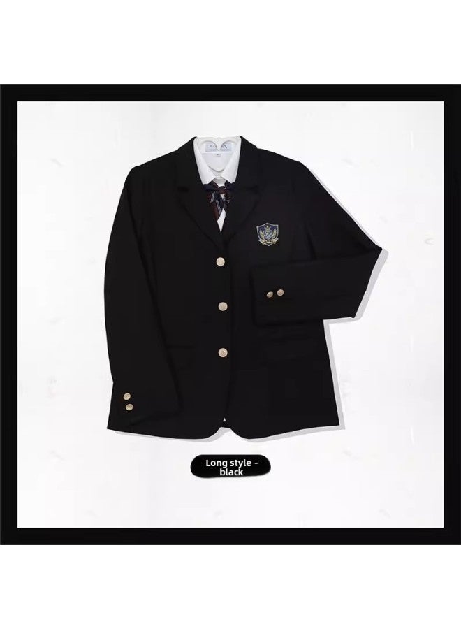 One-piece Delivery [original] College Jk/dk Uniform Genuine School For College Style Women's Suit Jacket Spring And Autumn
