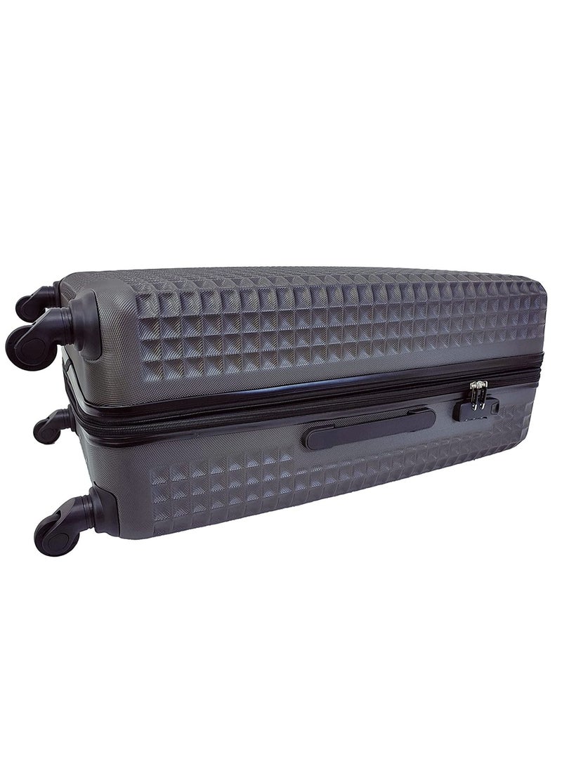 ROWER Luggage Set of 3 Hard Side Lightweight Travel Bag Trolley Set With Spinner Wheels & Lock (20/25/29 Inches) - Image 4