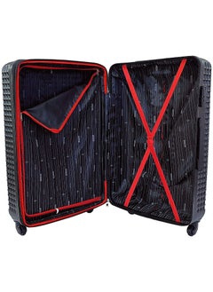 ROWER Luggage Set of 3 Hard Side Lightweight Travel Bag Trolley Set With Spinner Wheels & Lock (20/25/29 Inches)  - Image 5