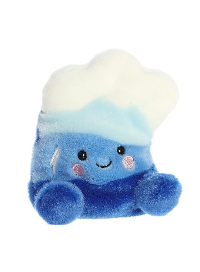 AURORA أورورا أصدقاء النخيل الرائعين شوري ويف دمية محشوة - بحجم الجيب - متعة قابلة للجمع - زرقاء 5 بوصات - Image 4