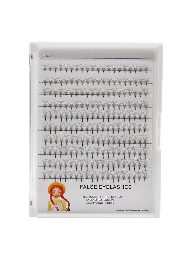 Vayator 6D 10121416Mm Mixed Premade Volume Fans D Curl Lash Russian Volume Eyelash Extensions Pre Made Lash Extension Faux Mink Lash (10121416Mm Mixed)  - Image 1