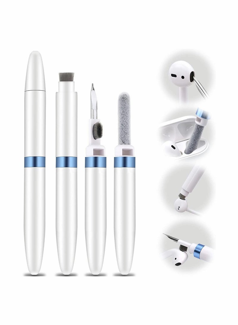 كابتن تيك سماعات الرأس كيت أربعة في واحد الأنظف ، اي فون ولوحة المفاتيح أدوات التنظيف Syosi ، سماعة بلوتوث كيت فرشاة ناعمة الأنظف القلم ، هواوي ، سامسونج ، مي - Image 1