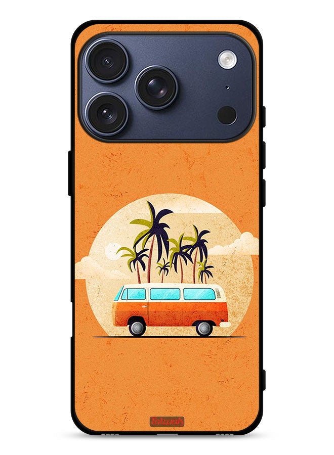 Tolwak Apple iPhone 17 Pro Protective Case Cover Bus Art - Image 1