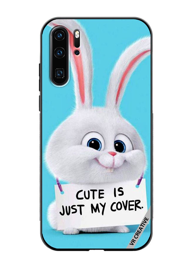 VR CREATIVE غطاء واقي لهاتف هواوي P30 برو تصميم لطيف هو مجرد تصميم غطائي متعدد الألوان - Image 1