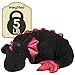 ARELUX Giant Weighted Winged Dragon Plush Toy 354 5lbs Soft Stuffed Animal for Comfort Pterosaur Plushie Fuzzy Dinosaur Pillow Plushies Cuddly Removable and Washable Black - Image 2