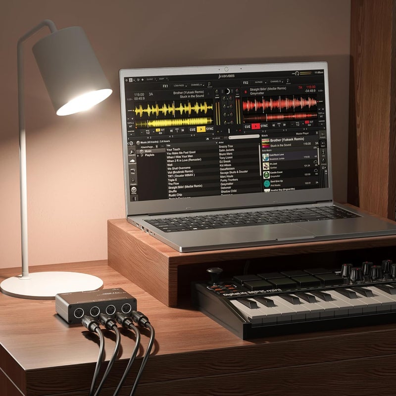 ديجيتال لايف Merge-5 | صندوق دمج MIDI بـ 5 دبابيس - 5 مداخل 2 مخرج - Image 3
