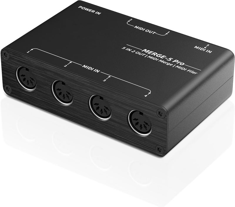 ديجيتال لايف Merge-5 | صندوق دمج MIDI بـ 5 دبابيس - 5 مداخل 2 مخرج - Image 1