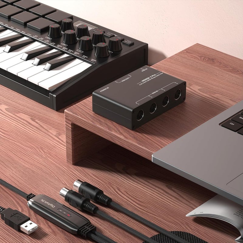 ديجيتال لايف Merge-5 | صندوق دمج MIDI بـ 5 دبابيس - 5 مداخل 2 مخرج - Image 5