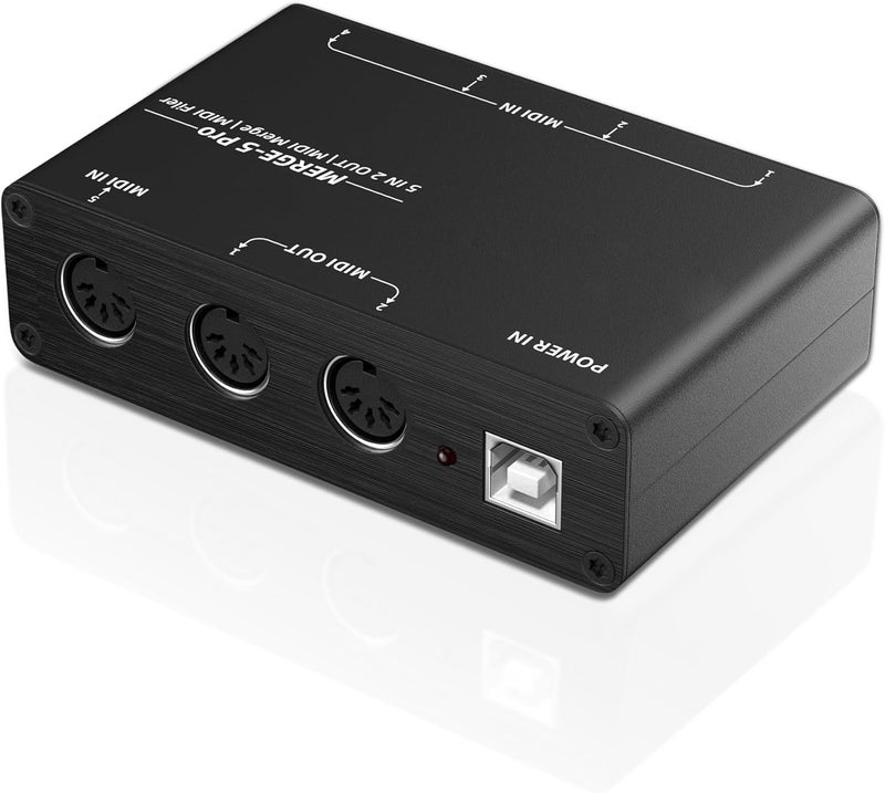 ديجيتال لايف Merge-5 | صندوق دمج MIDI بـ 5 دبابيس - 5 مداخل 2 مخرج - Image 2