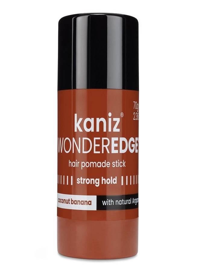 Kaniz Wonder Edge Pomade Stick hair Coconut Banana 70 g, White - Image 2