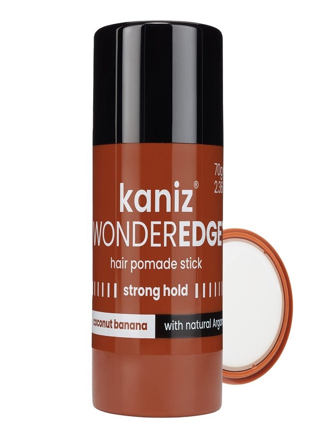 Kaniz Wonder Edge Pomade Stick hair Coconut Banana 70 g, White - Image 1