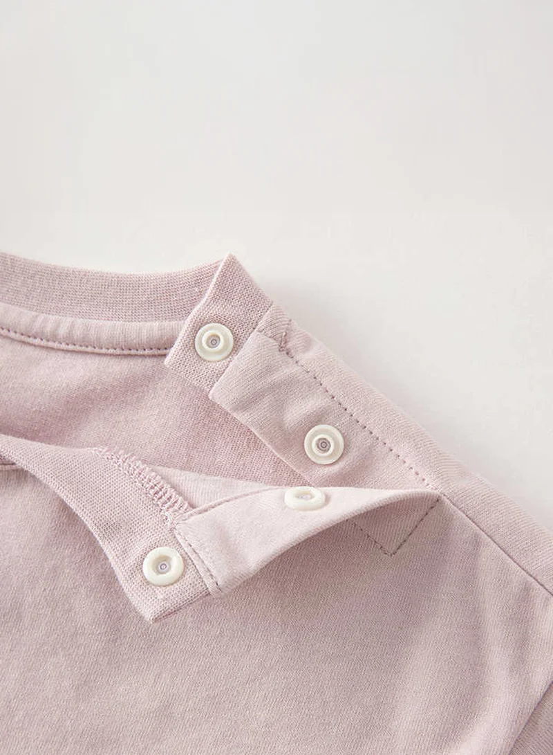 Dave & Bella Purple Fox Top