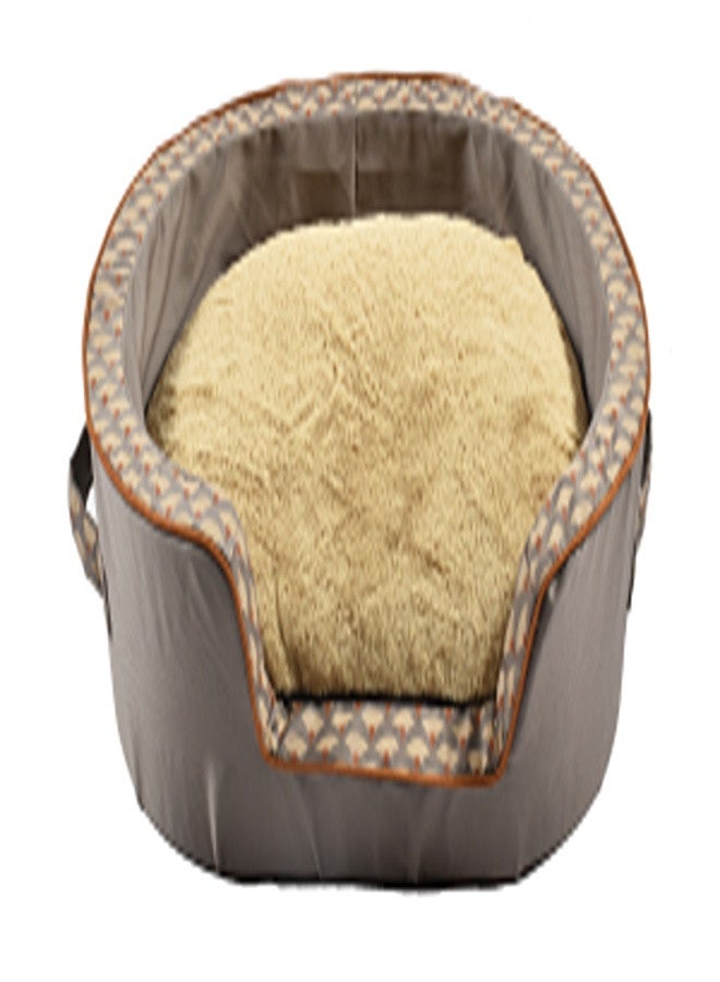 Bobby Geisha Basket - Taupe / Small