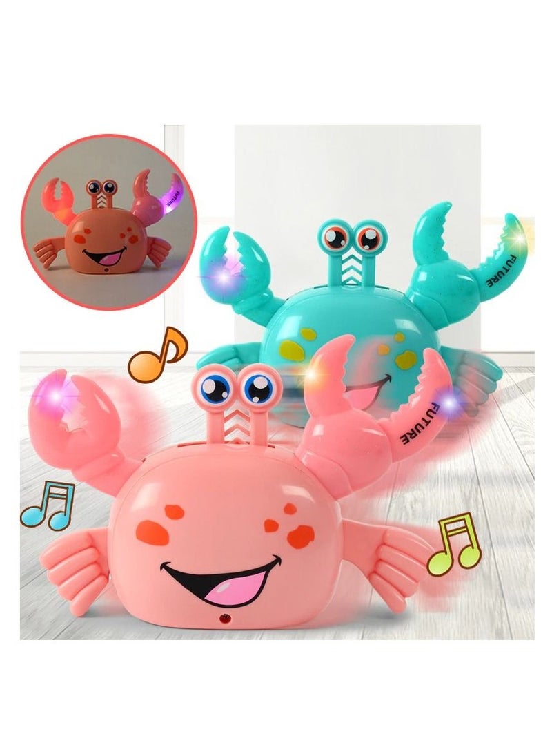 Toyland Electric Walking Crab Toy with LED Light and Music - Image 4