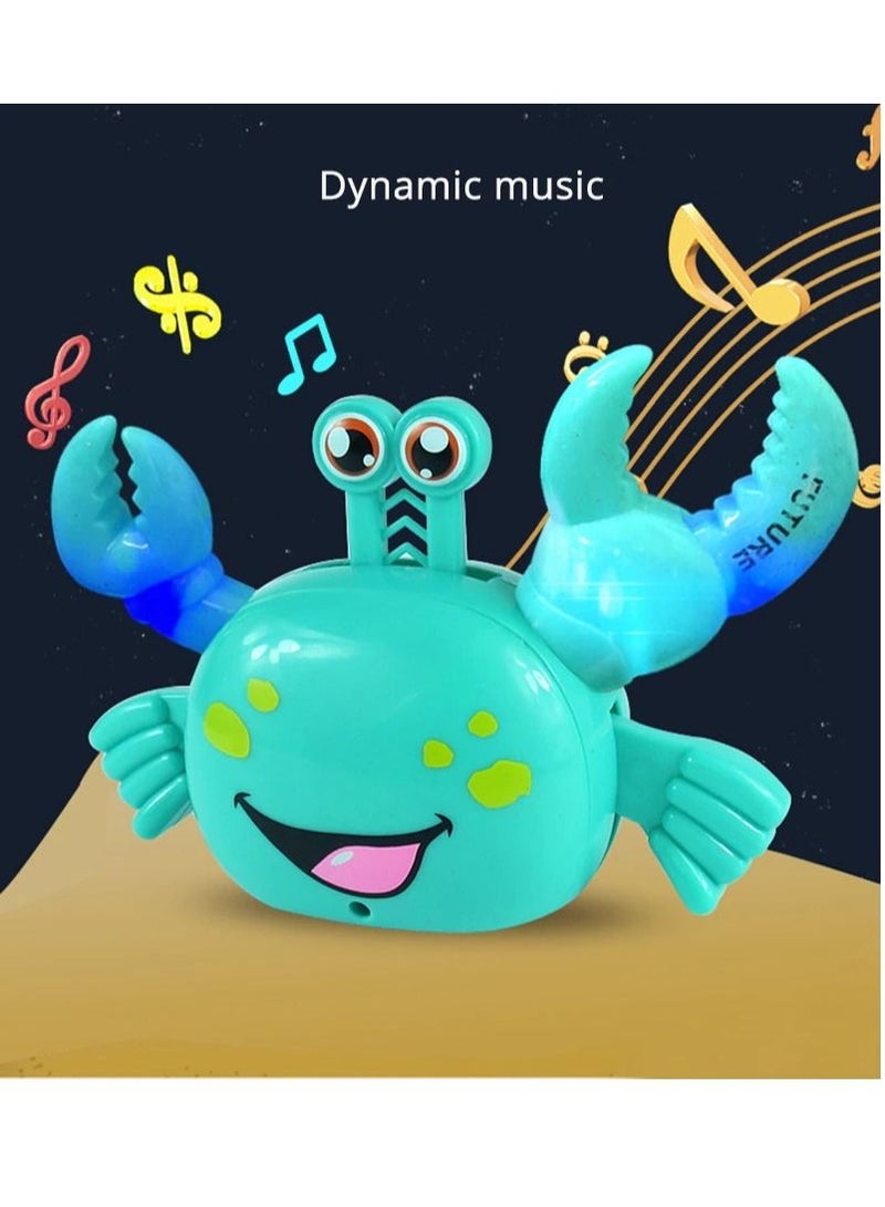 Toyland Electric Walking Crab Toy with LED Light and Music - Image 2