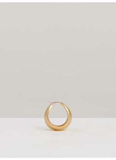 REISS Sophie: Sculptural Hoop Earring  - Image 2