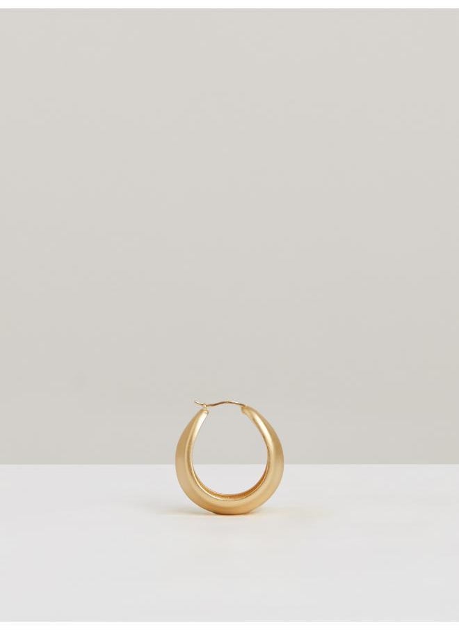 REISS Sophie: Sculptural Hoop Earring  - Image 2