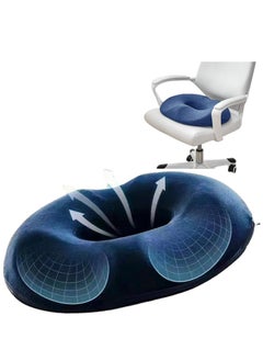 Donut Pillow, Large Donut Seat Cushion for Relief Tailbone Pain, Hemmoroid Treatment, Bed Sores, Prostate, Coccyx, Sciatica, Pregnancy, Postpartum, Ergonomic Design