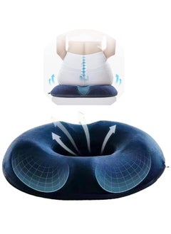 HomarKet Donut Pillow, Large Donut Seat Cushion for Relief Tailbone Pain, Hemmoroid Treatment, Bed Sores, Prostate, Coccyx, Sciatica, Pregnancy, Postpartum, Ergonomic Design  - Image 4