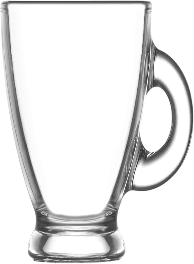 LAV ROMA Coffee Cup / 95 cc - 3.25 Oz / 6 Pcs/Elegant design, Trusted Brand, Attractive shape