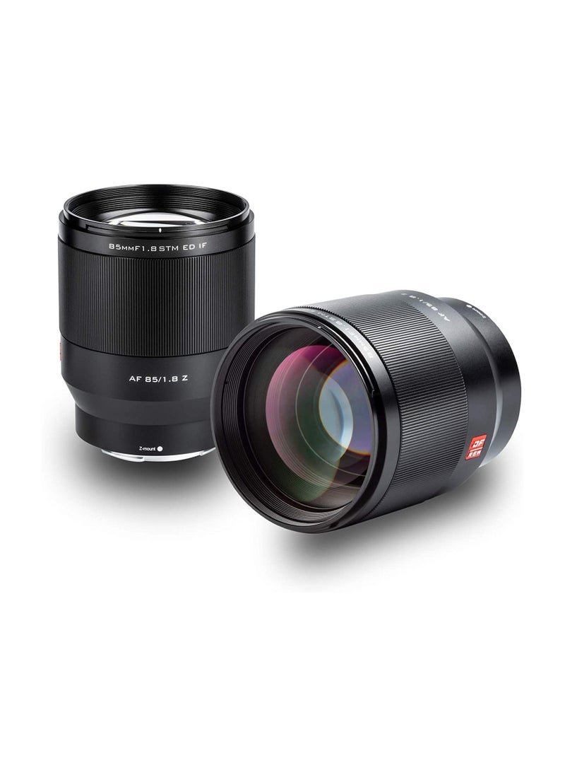 VILTROX - VILTROX 85mm f/1.8 F1.8 STM Full Frame Large Autofocus Photo Lens Compatible with Nikon Z-Mount Z9 Z50 Z7 ii Z6 ii Z7 Z6 Z6 II Z5 - Image 1