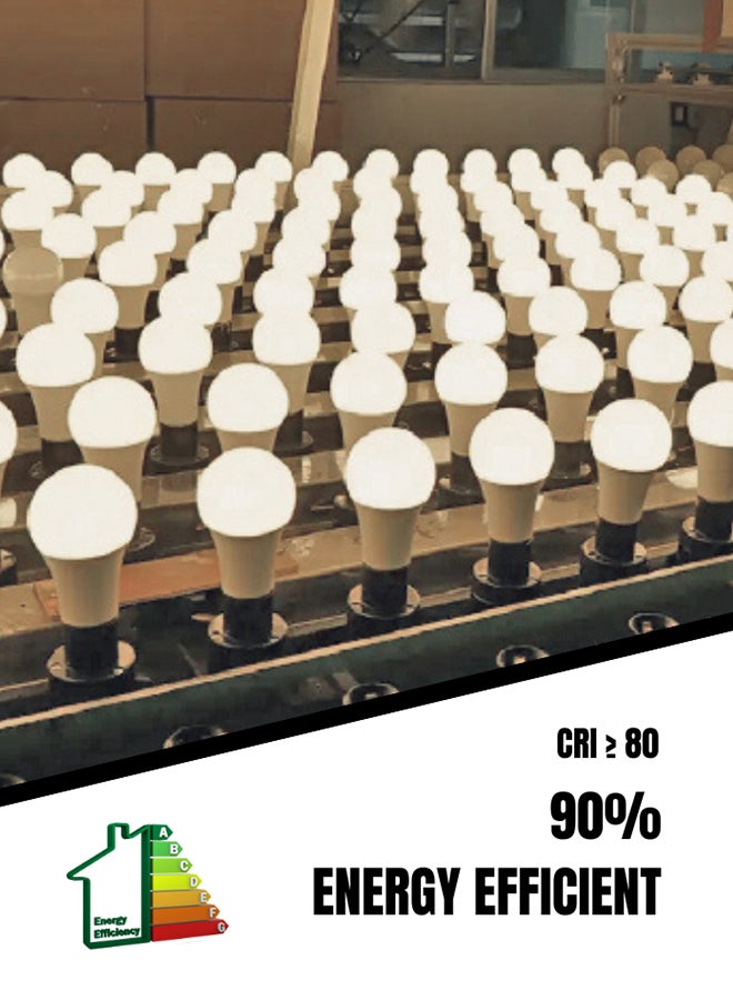 MODI LED Bulb 9W E27  White – Energy Efficient Light, 810lm, Eye-Friendly for Home & Office Use - Image 5
