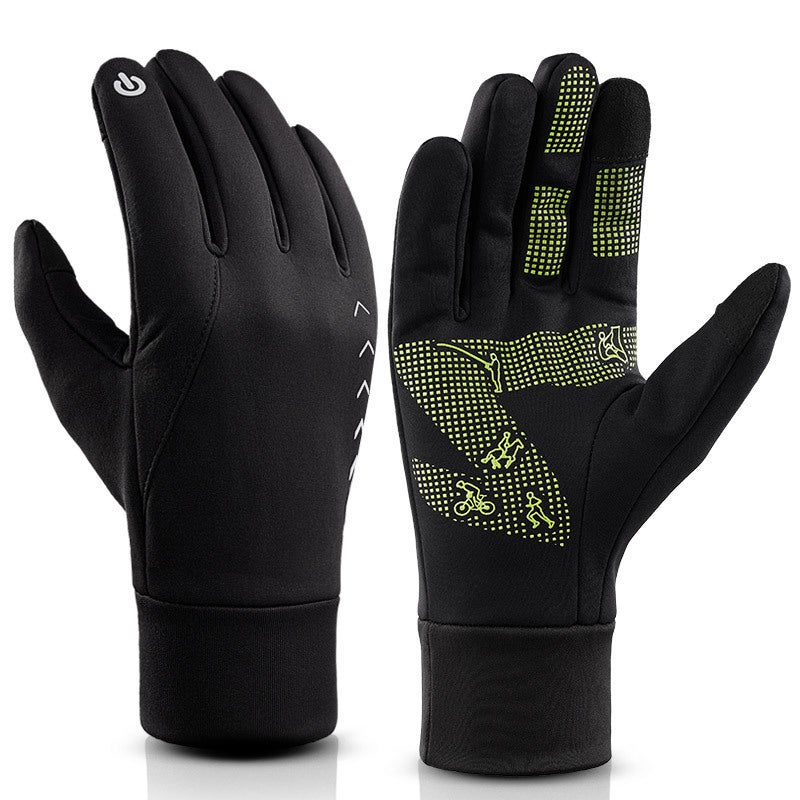 Sports Gloves With Air Cushion Anti Slip Wear Resistant Protection For Fitness Cycling And Outdoor Activities - Image 1