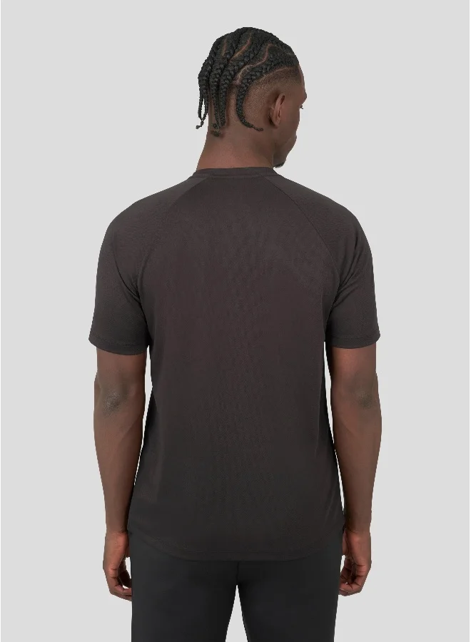 CASTORE Black Short Sleeve Raglan Tee