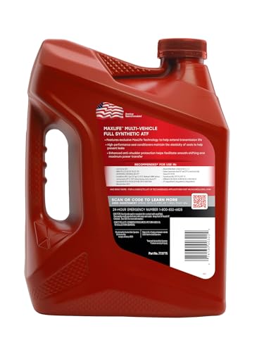 Valvoline MaxLife MultiVehicle ATF Full Synthetic Automatic Transmission Fluid 1 Gallon - Image 4
