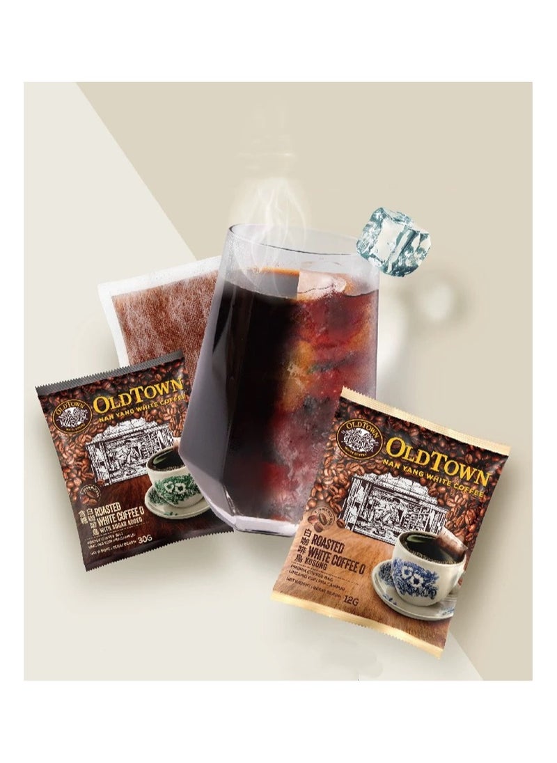 OldTown OLDTOWN, Roasted White Coffee O, Kosong, Instant white coffee, Malaysia, 240g (12g*20)  - Image 3