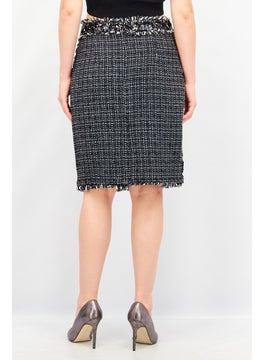 Couture Made For Vero Moda Women Embellished Mini Skirt, Black  - Image 4