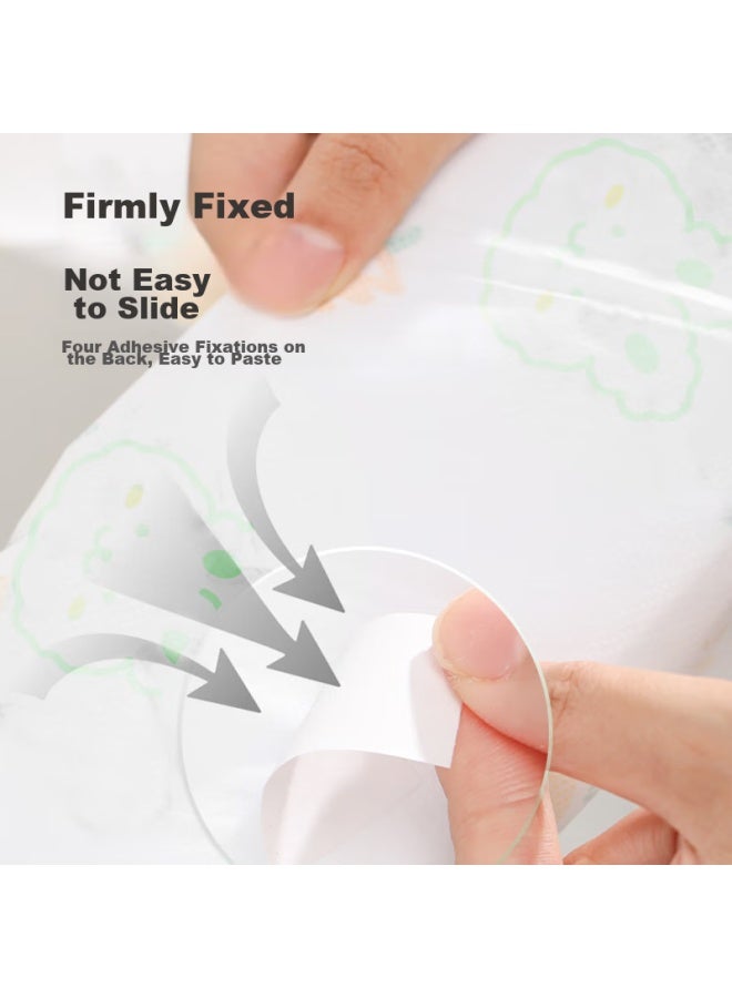 Jajalin Disposable Toilet Seat Covers With Rabbit Print, Waterproof, Portable For Travel, Postpartum, And Hoal Use, 10 Pieces - Image 3