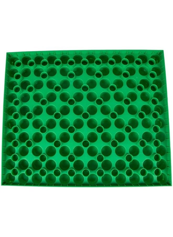 Strictly Briks - Toy Building Block Beginner Briks 12.5 X 15 Inch Baseplate Compatible With First Builder Blocks 10 X 12 Large Pegs For Baby Single Tight Fit Stackable Base Plate Green 1 Pc - Image 1