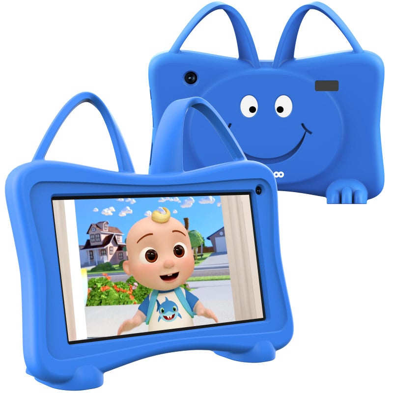 Trayoo Kids Tablet 7 inch Toddlers Learning Tablets with WiFi YouTube Dual Camera Touch Screen Parental Control Child Tablet for Boys Girls - Image 2