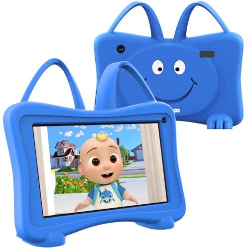 Trayoo Kids Tablet 7 inch Toddlers Learning Tablets with WiFi YouTube Dual Camera Touch Screen Parental Control Child Tablet for Boys Girls - Image 1