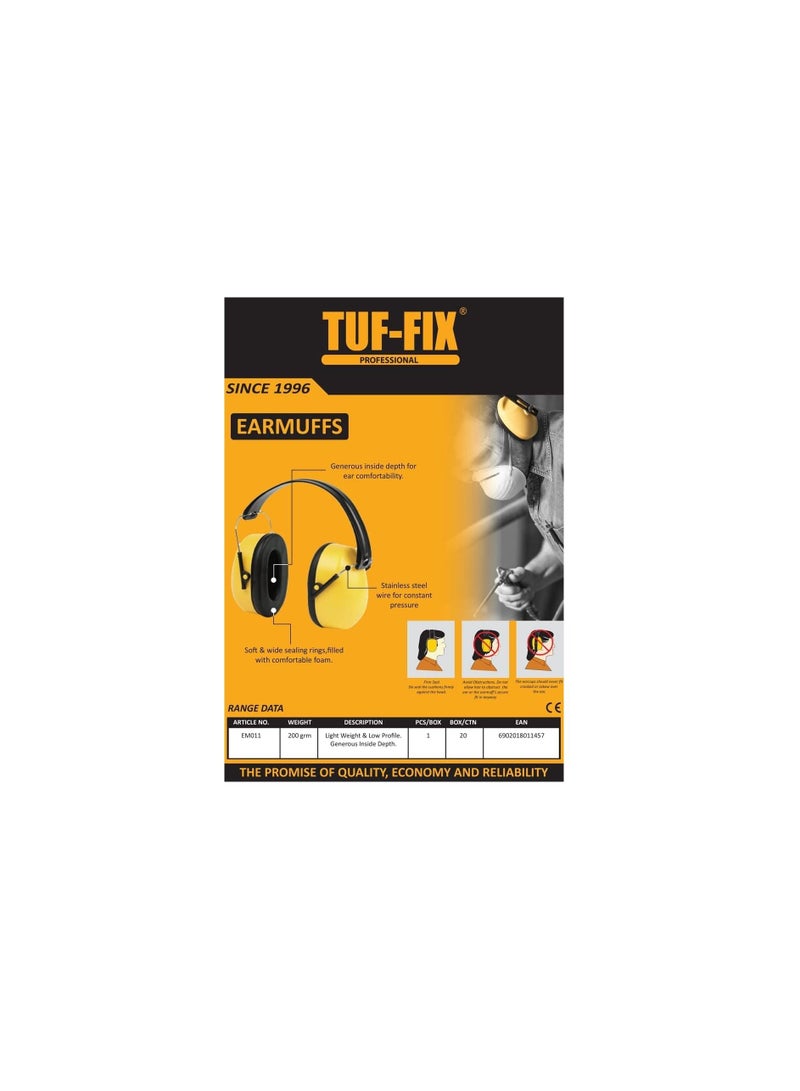 Tuf-Fix Earmuff NRR23 DB - Image 2