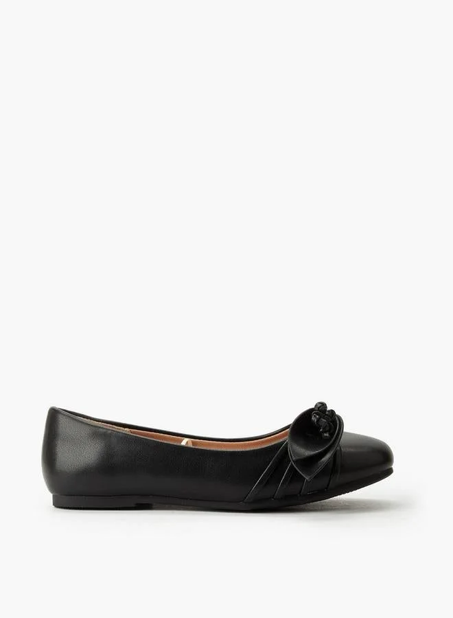 ليتل ميسي Girls Slip-On Ballerina Shoes