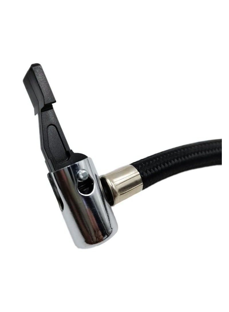 TOTAL 12V Portable Digital Air Compressor Pump, 160 PSI Car Tire Inflator with LCD Display, Fast Inflation, Multi-Purpose Nozzles, Compact Design for Cars, Bikes & Sports Balls - TTAC1601 - Image 5