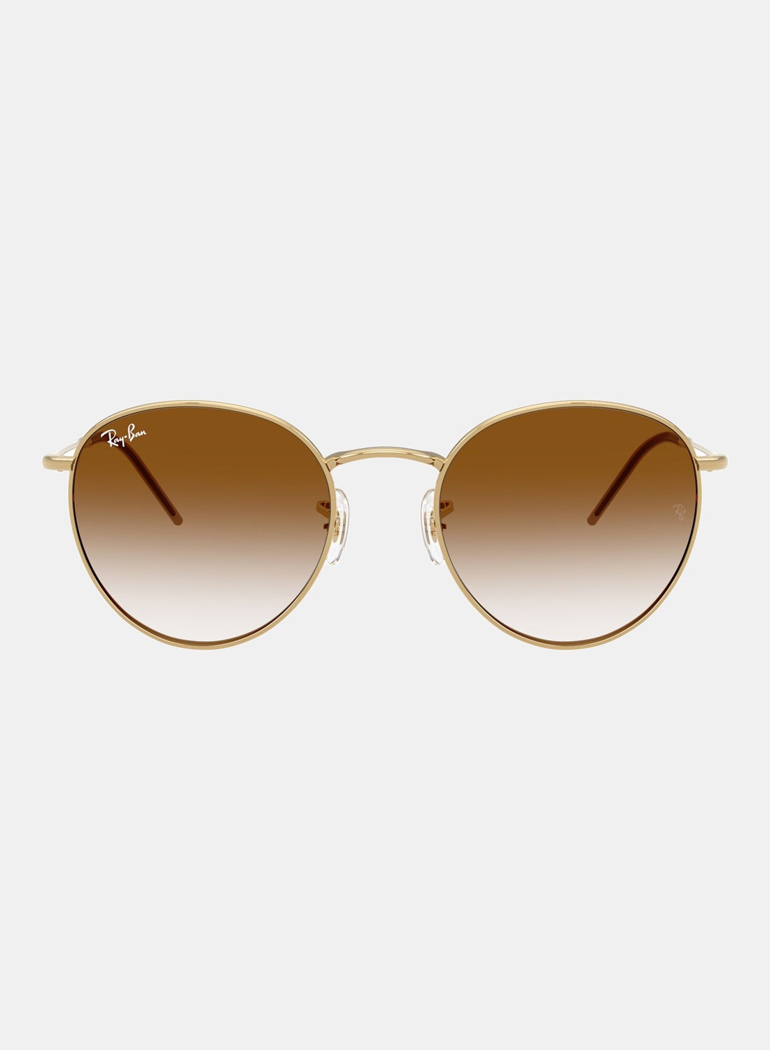 Men Full Rim Round Sunglasses R0103S, 53, 001, CB