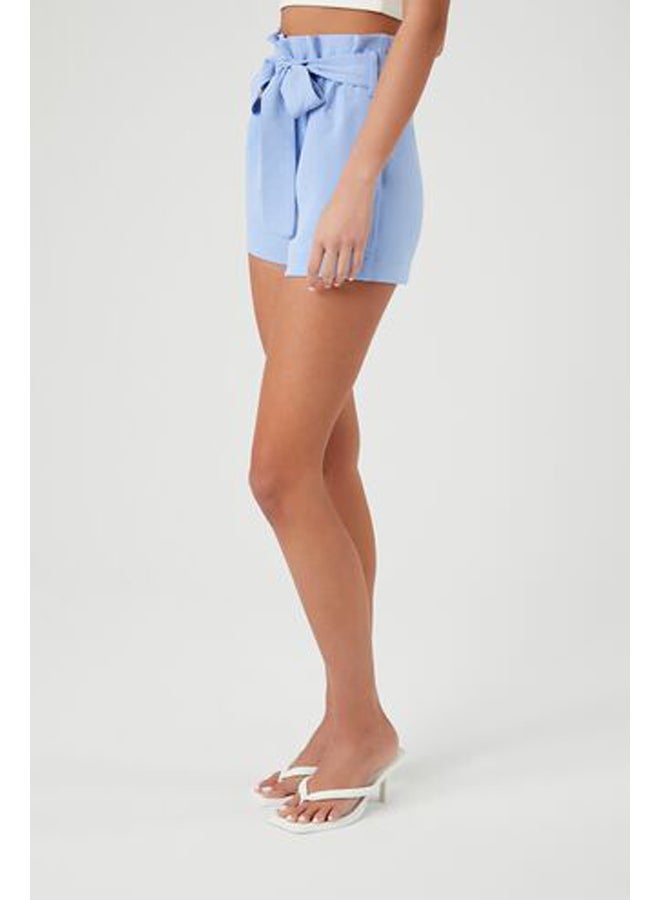 FOREVER 21 شورتات ورقية عالية الخصر - Image 3