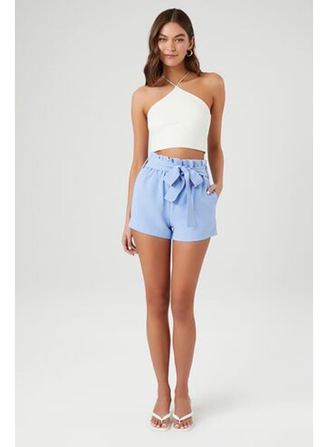 FOREVER 21 شورتات ورقية عالية الخصر - Image 5